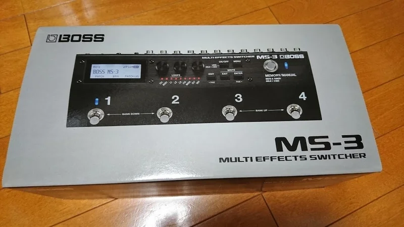 BOSS MS-3を手に入れたので簡単に紹介します